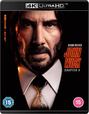 John Wick Chapter 4 4K Ultra HD movie - British product