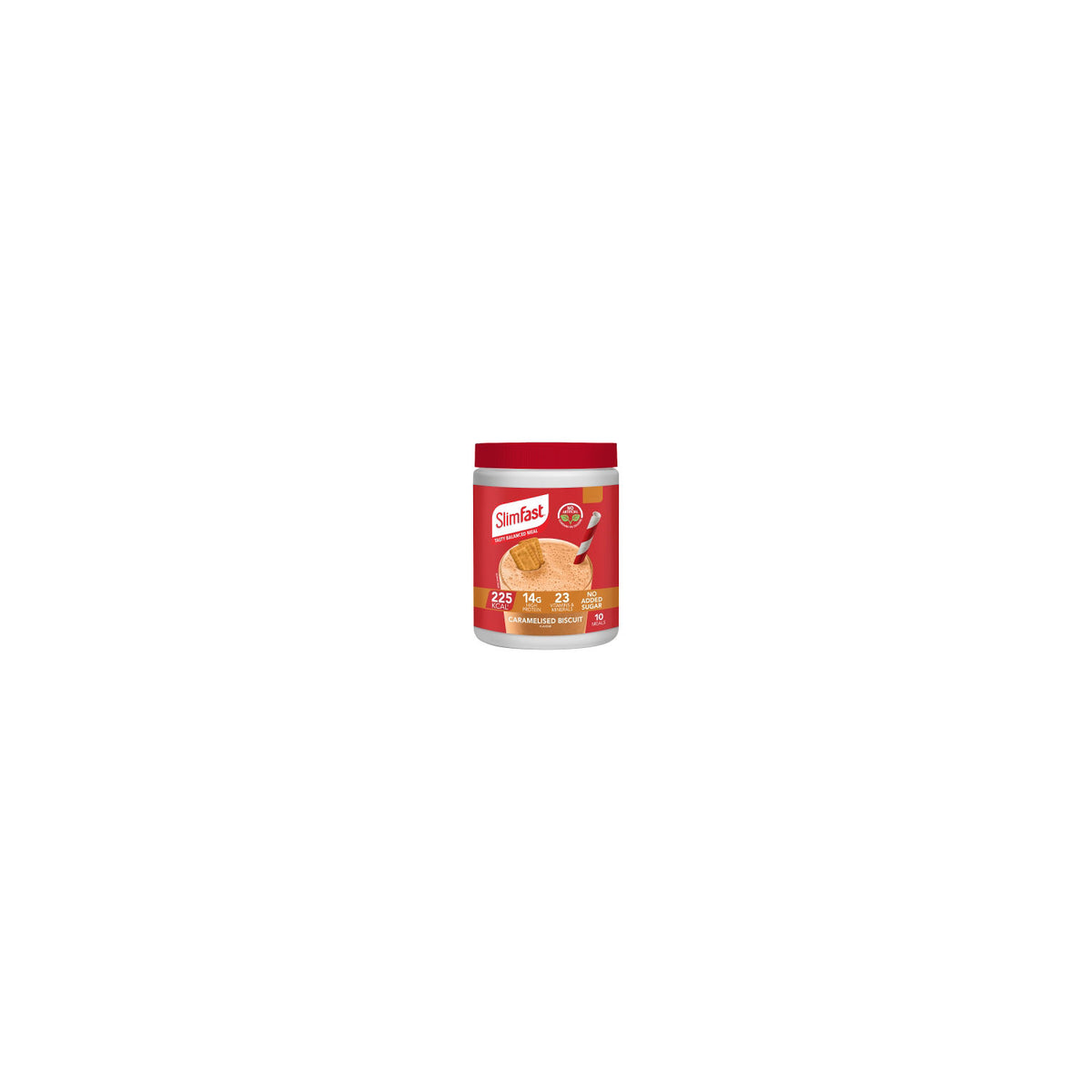 Slimfast meal replacement shake caramelised biscuit 365g - British product