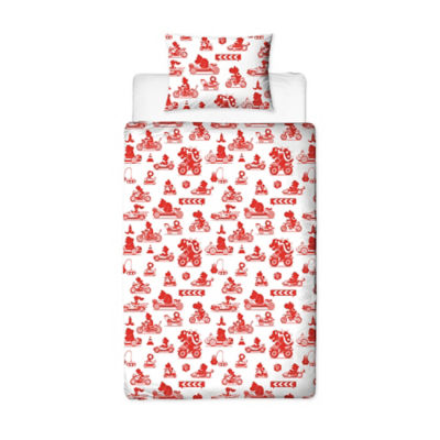 Nintendo pink and white star fabric storage basket 28x25x28cm (British brand)