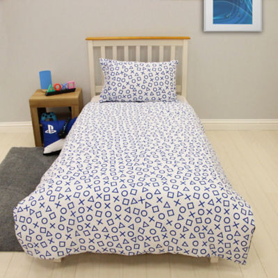 PlayStation single duvet set featuring logo - British product