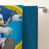 Officially licensed Sonic the Hedgehog towel, imported from the UK