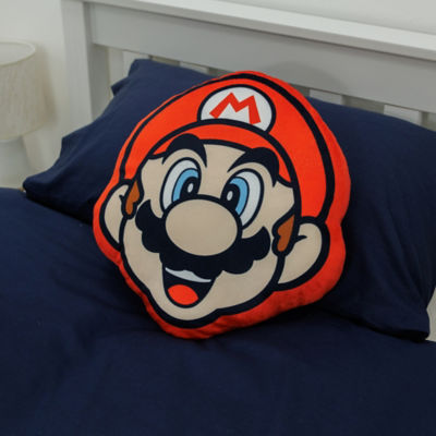 George Home Super Mario cushion featuring Mario, UK version