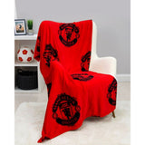 Manchester United fleece blanket with club crest 150cm x 100cm - British product