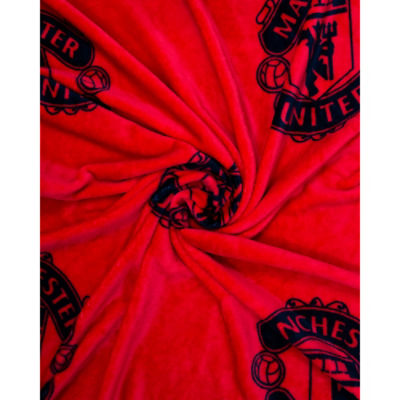 Manchester United fleece blanket with club crest 150cm x 100cm - British product