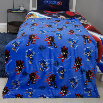 Sonic the Hedgehog fleece blanket 100x150cm (British brand)