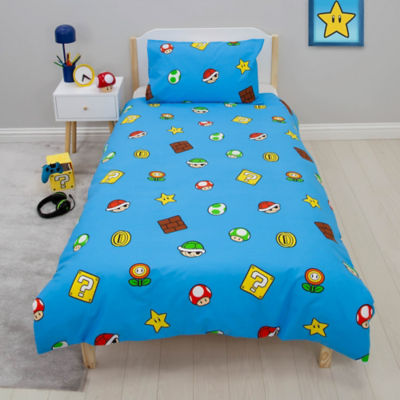 Super Mario duvet set single bed 135x200cm - British product