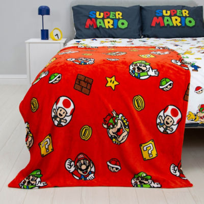 Super Mario fleece blanket 100x150cm - British product