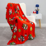 Super Mario fleece blanket 100x150cm - British product