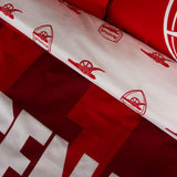 Arsenal reversible duvet set single, imported from the UK