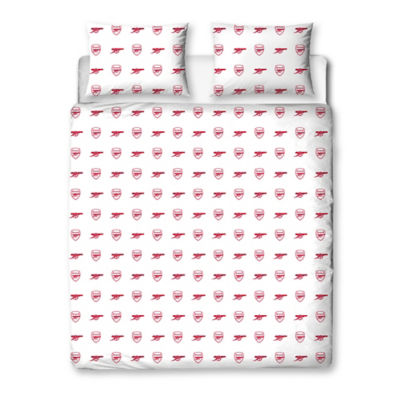 Arsenal reversible duvet set single, imported from the UK