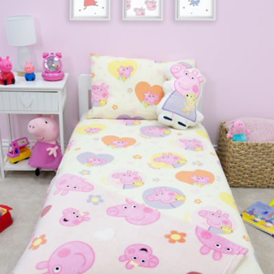Peppa Pig reversible duvet set for toddlers, imported from the UK