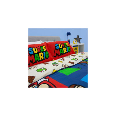 Nintendo Super Mario reversible duvet set double - British product