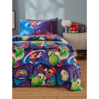ASDA Nintendo Super Mario Movie Fleece Blanket 100 x 150cm- Buy online at McGrocer