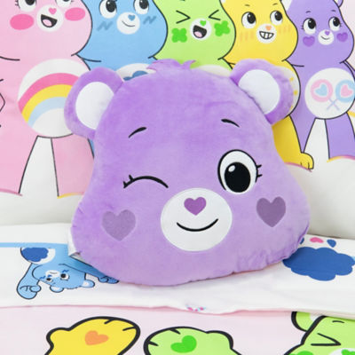 Care Bears reversible cushion pink and purple 30cm (British brand)
