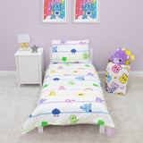 Care Bears reversible bedding set pink single - British product