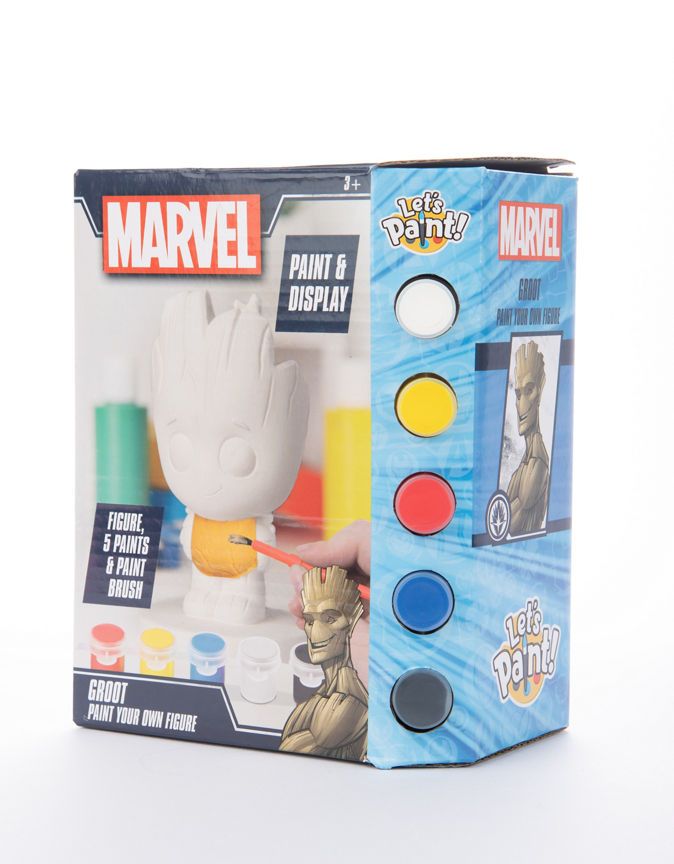 Disney Marvel Paint Your Own Figure - Groot GOODS ASDA   