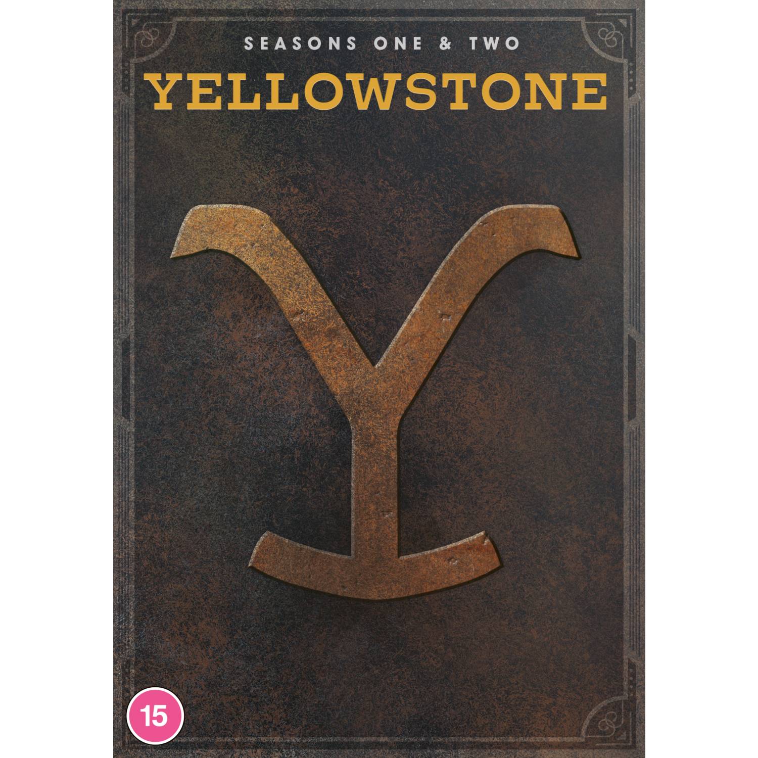 Yellowstone Season 1 & 2 DVD, imported from the UK