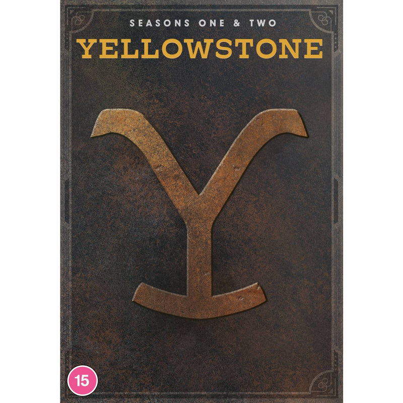 Yellowstone Season 1 & 2 DVD, imported from the UK