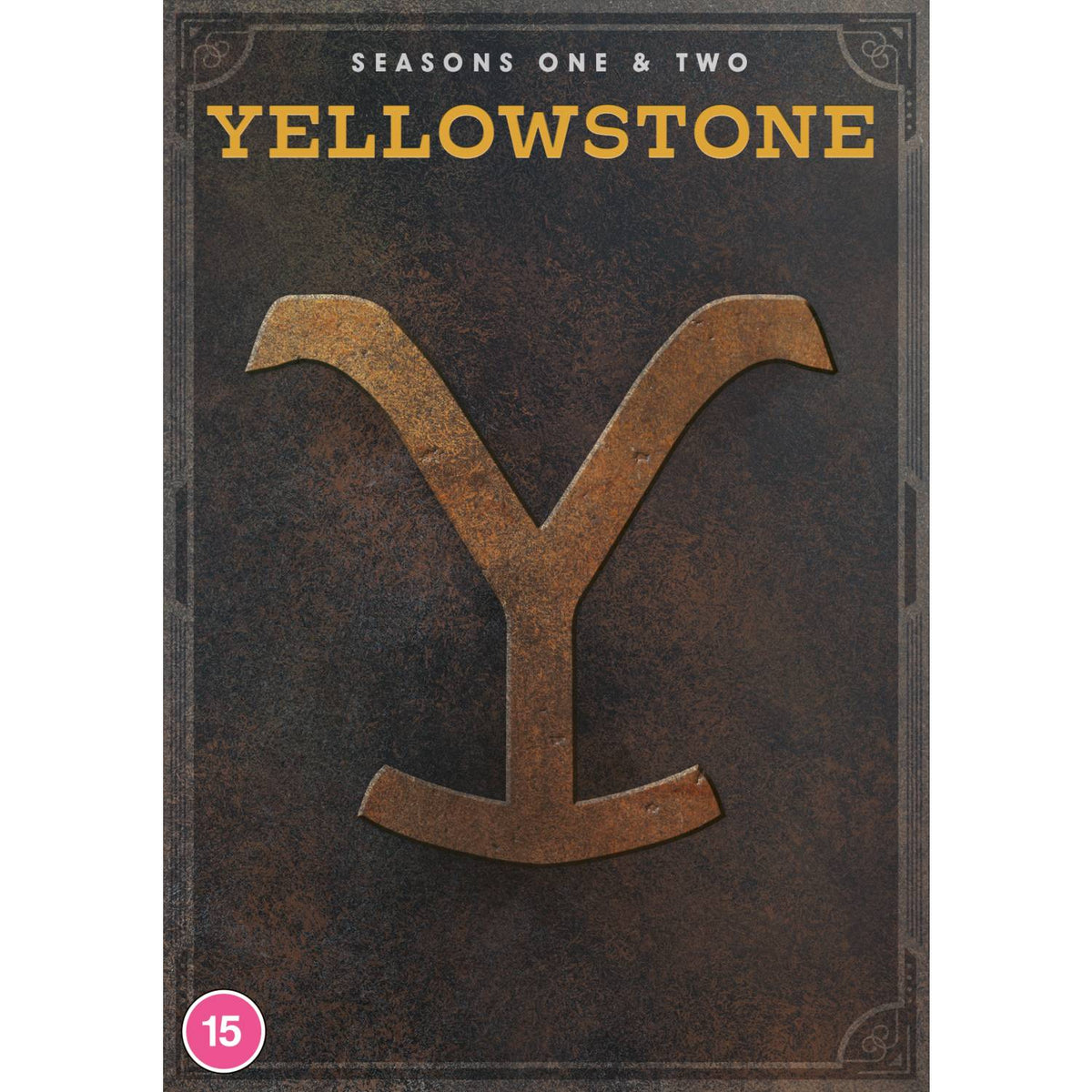 Yellowstone Season 1 & 2 DVD, imported from the UK