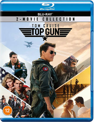 Top Gun Double Pack Blu-ray 2 discs - British product