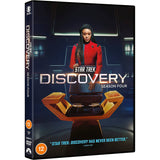 Star Trek Discovery DVD set Season 4 4 discs, imported from the UK