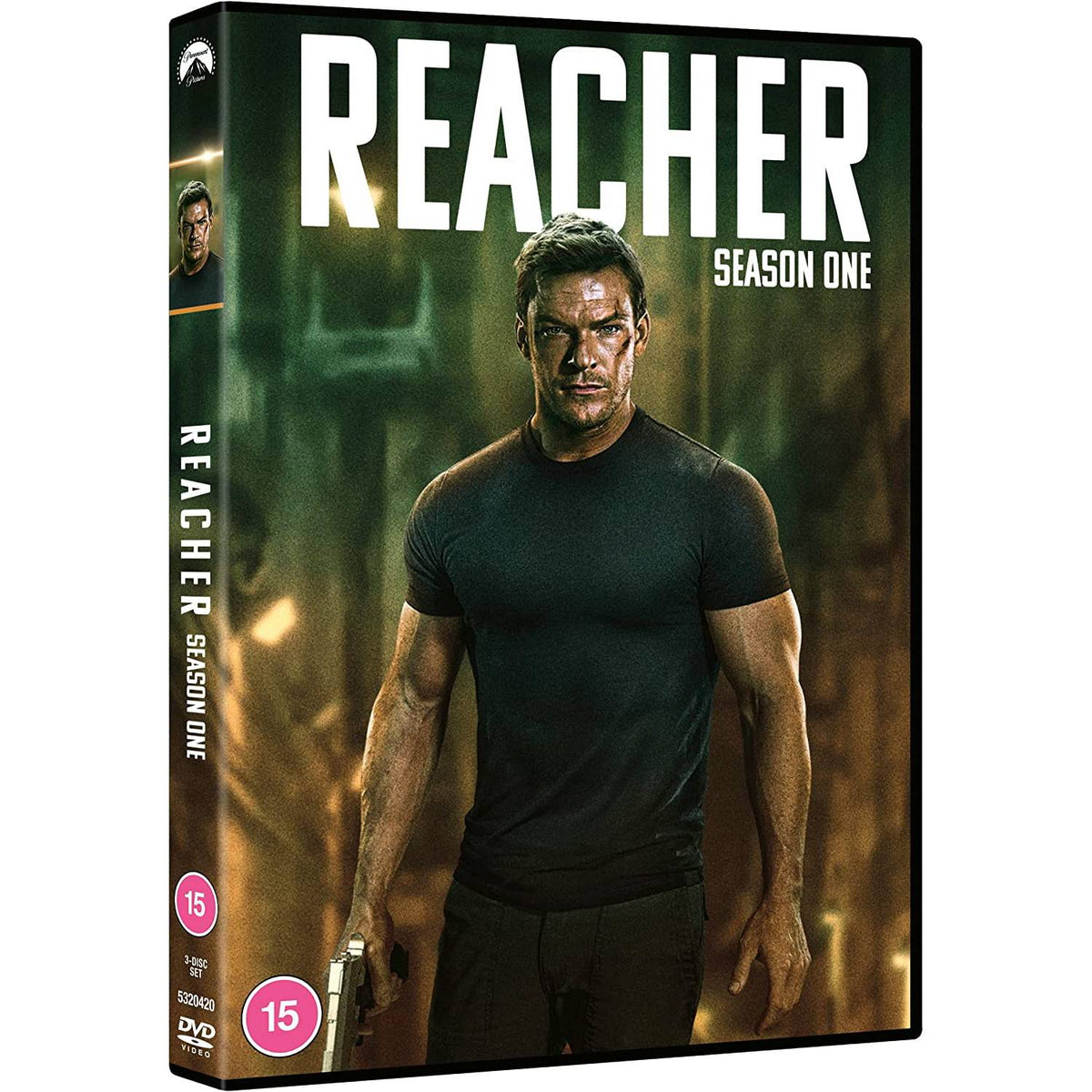 Reacher Season 1 DVD box set, imported from the UK
