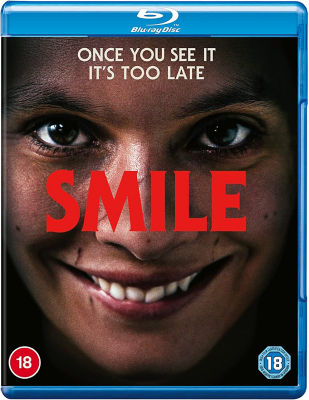 Smile Blu-ray horror film disc, imported from the UK