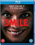 Smile Blu-ray horror film disc, imported from the UK