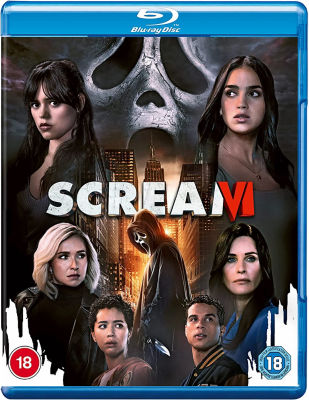 Scream VI Blu-ray disc with bonus features (British brand)