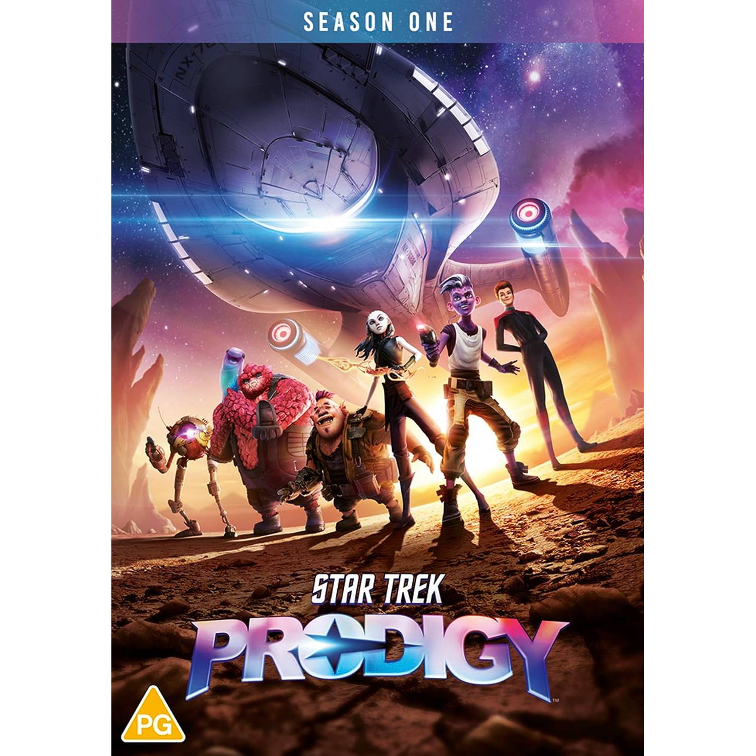 Star Trek Prodigy DVD 4-disc set - British product
