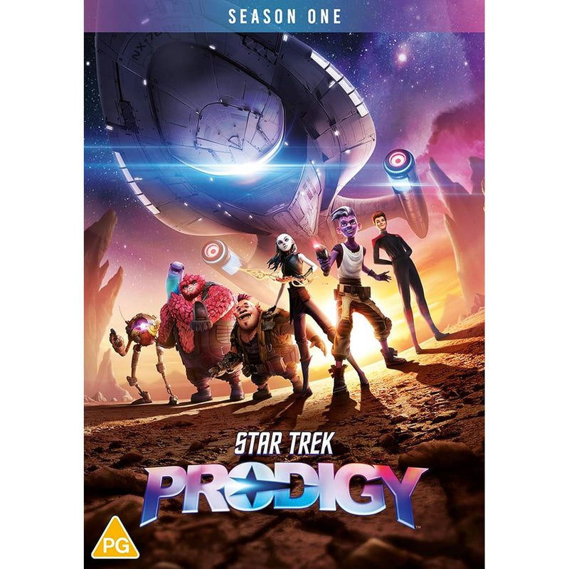 Star Trek Prodigy DVD 4-disc set - British product