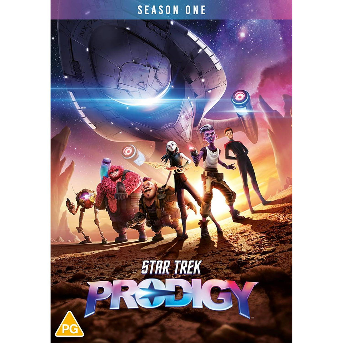 Star Trek Prodigy DVD 4-disc set - British product