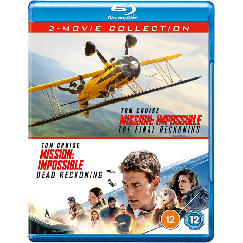 Mission: Impossible Dead Reckoning and Final Reckoning Blu-ray - British product