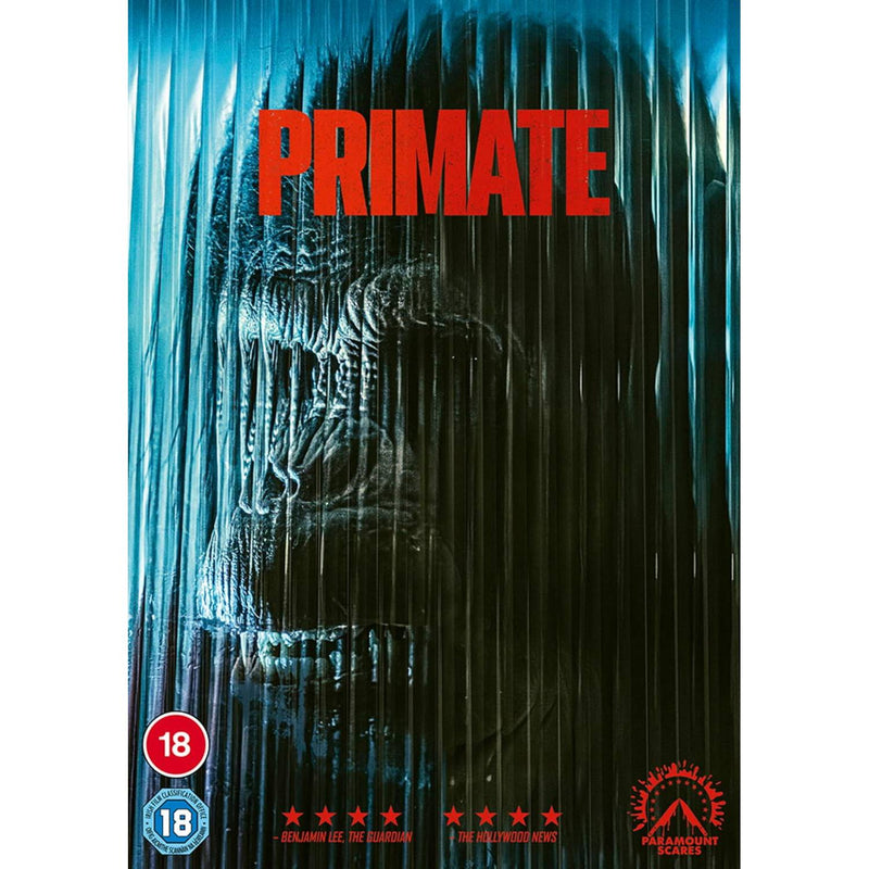 Primate DVD, British horror film (British brand)