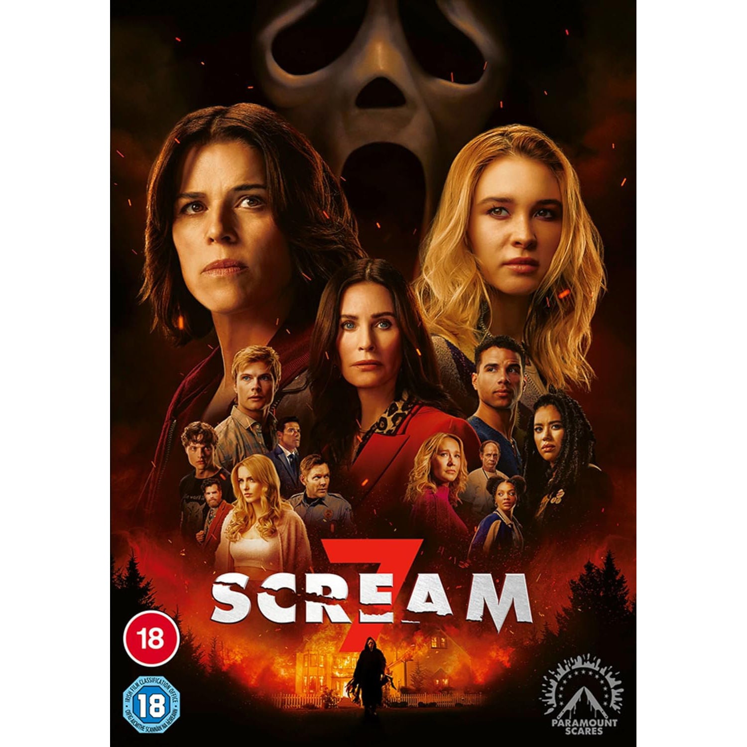 Scream 7 horror film DVD, UK version