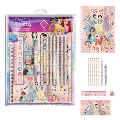 ASDA Disney Princess Bumper Stationery Wallet- Buy online at McGrocer