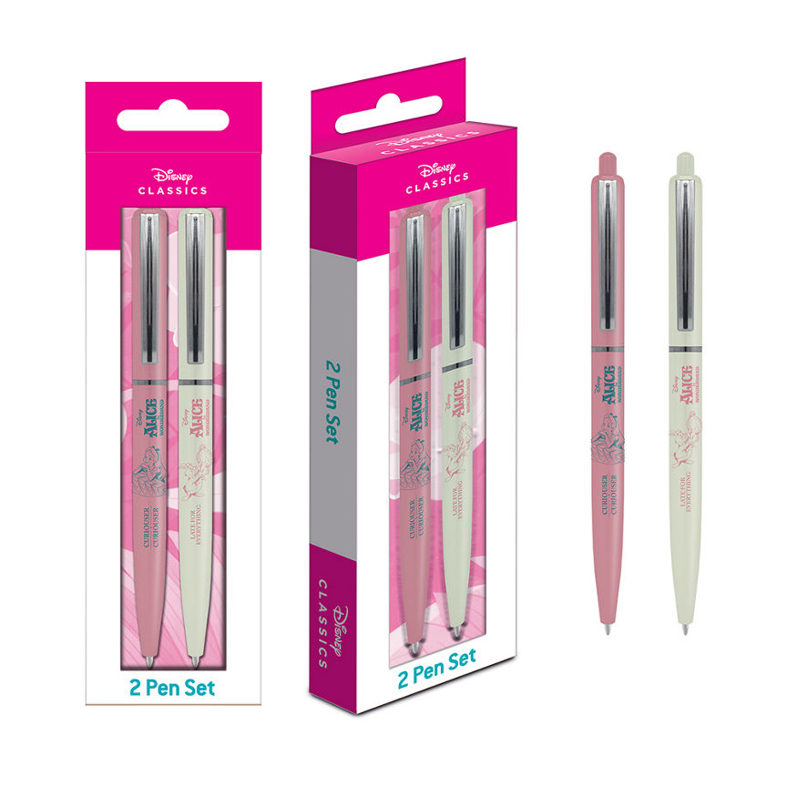 Disney Alice In Wonderland 2 Pen Set