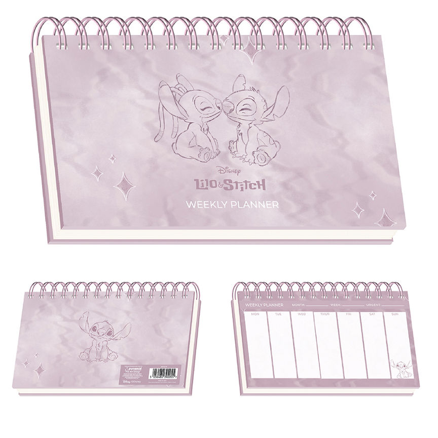 Disney Lilo & Stitch Weekly Planner GOODS ASDA   