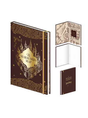 Harry Potter A5 Hardcover Notizbuch mit Linien