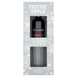 Festive Tipple glass tumbler dishwasher safe, imported from the UK