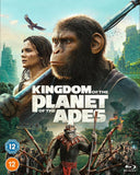Kingdom of the Planet of the Apes Blu-ray disc cover, imported from the UK