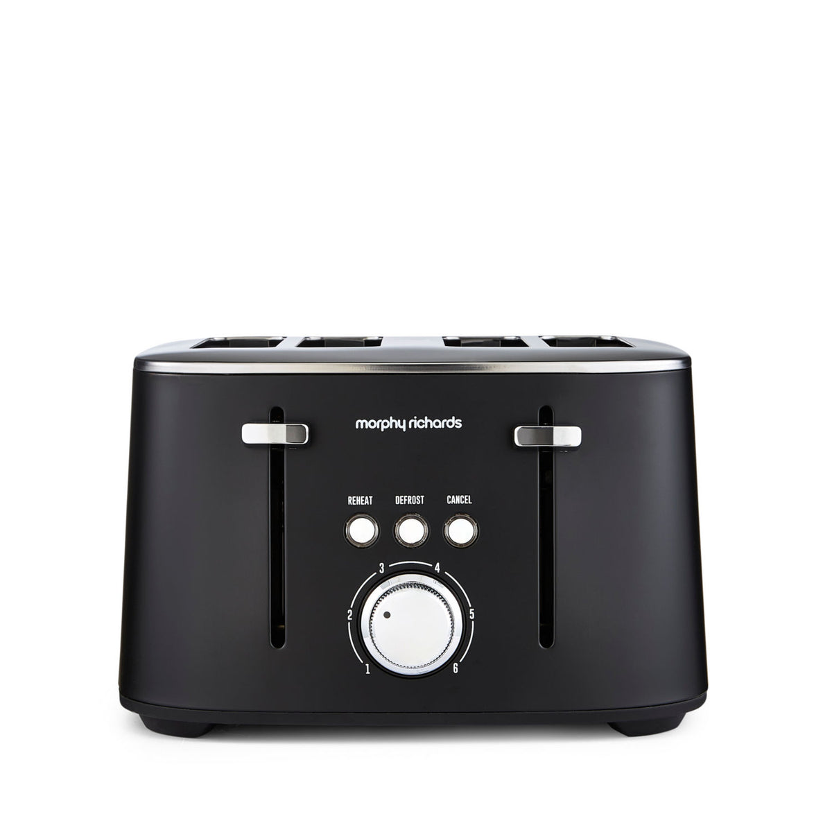 Morphy Richards Shadow 4-slice toaster black - British product