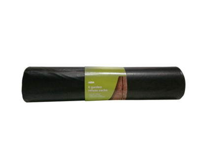ASDA Søppelsekker Avfallsposer 6 stk 6,8L