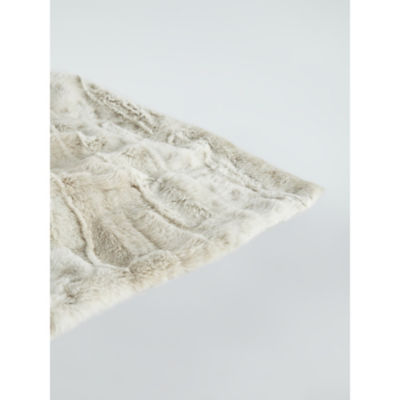 George Home faux fur throw 150x200cm (British brand)