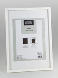 George Home White Photo Frame 9x7 with mount, A4 no mount GOODS ASDA   