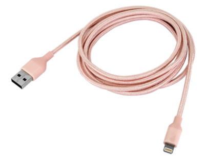 Blackweb lightning cable pink 1.8m - British product