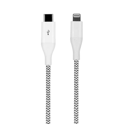 ASDA Blackweb ASDA Tech Lightning to USB-C Cable - White 0.9m- Buy online at McGrocer