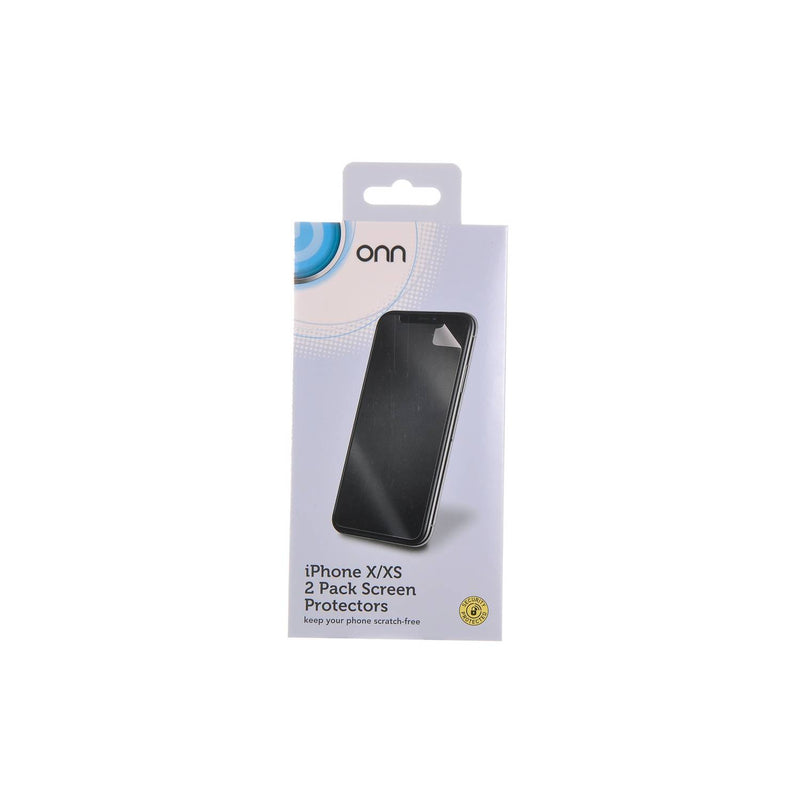 ONN iPhone X/XS screen protector two-pack, UK version