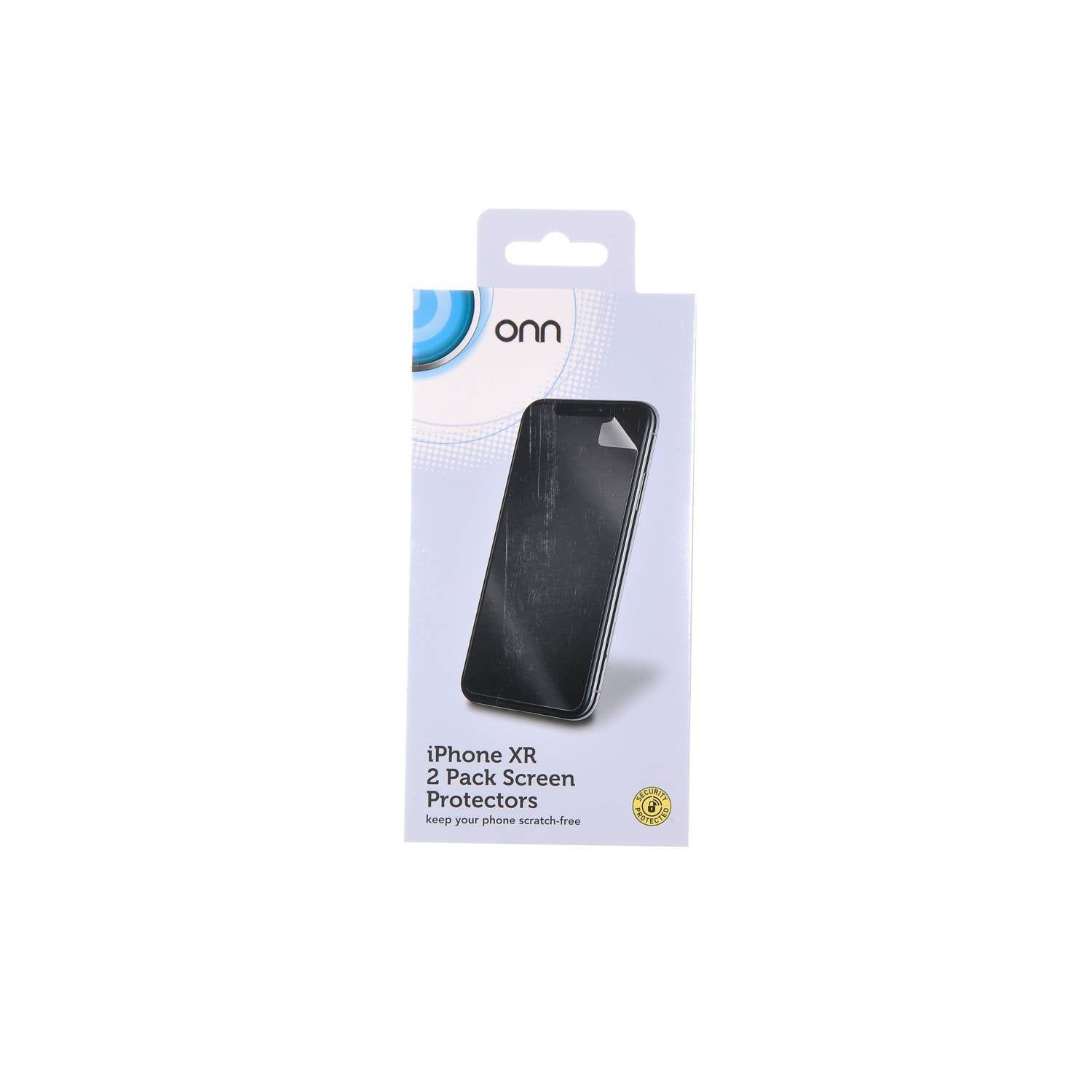 ONN screen protector for iPhone XR 2 pack, imported from the UK