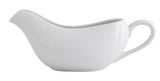 George Home white porcelain gravy boat serving dish, UK version